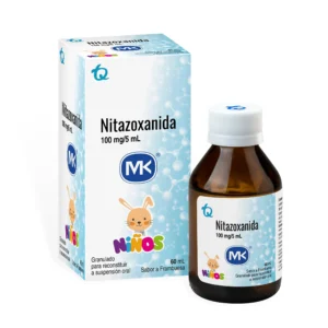NITAZOXANIDA 100 mg/5 ml – MK® – Suspensión Oral