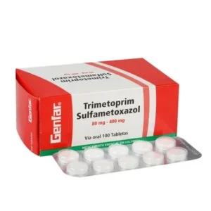 TRIMETOPRIM 80 mg + SULFAMETOXAZOL 400 mg – GENFAR® – Sello x 10 tabletas