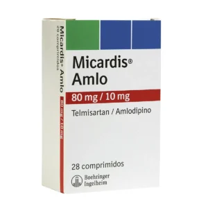 MICARDIS AMLO® (Telmisartán 80 mg + Amlodipino 10 mg) – Caja x 28 tabletas