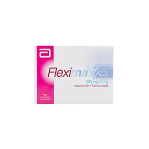 FLEXIMAXACE (ACETAMINOFEN 325MG+TIOCOLCHIOSIDO4MG) X 14 TABLETAS