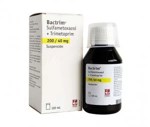 Bactrin® (Sulfametoxazol 200 mg + Trimetoprim 40 mg) Suspensión Oral x 100 ml